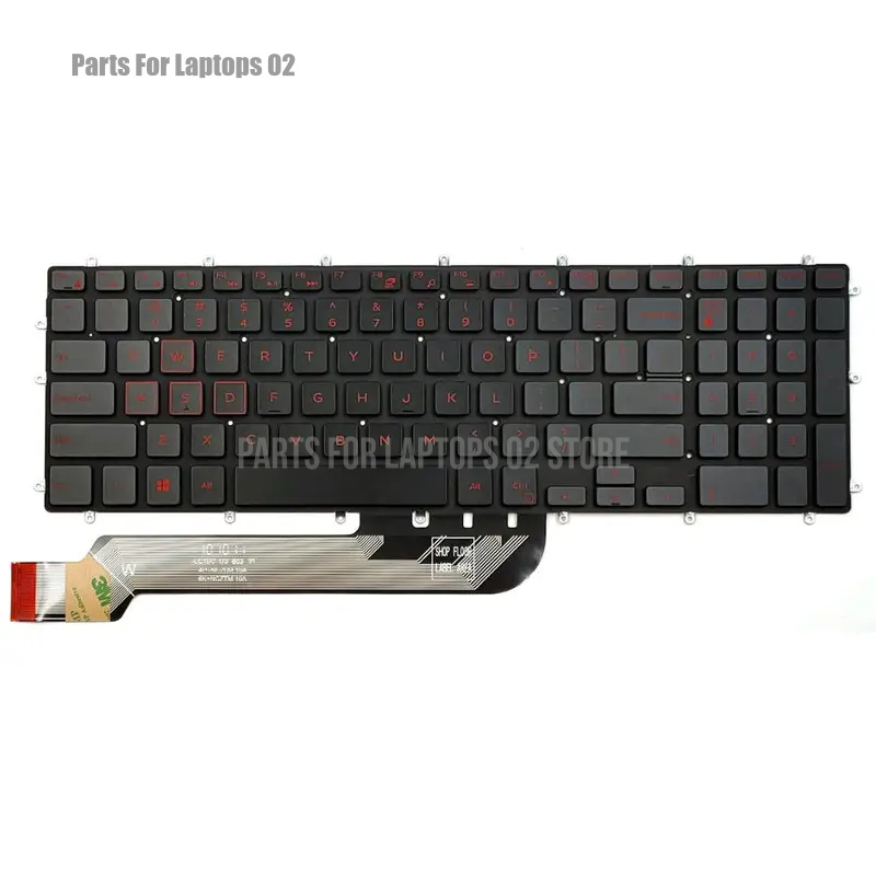 Gaming Keyboard Blue - Nuevo Teclado para Portátil Dell G3-3579
