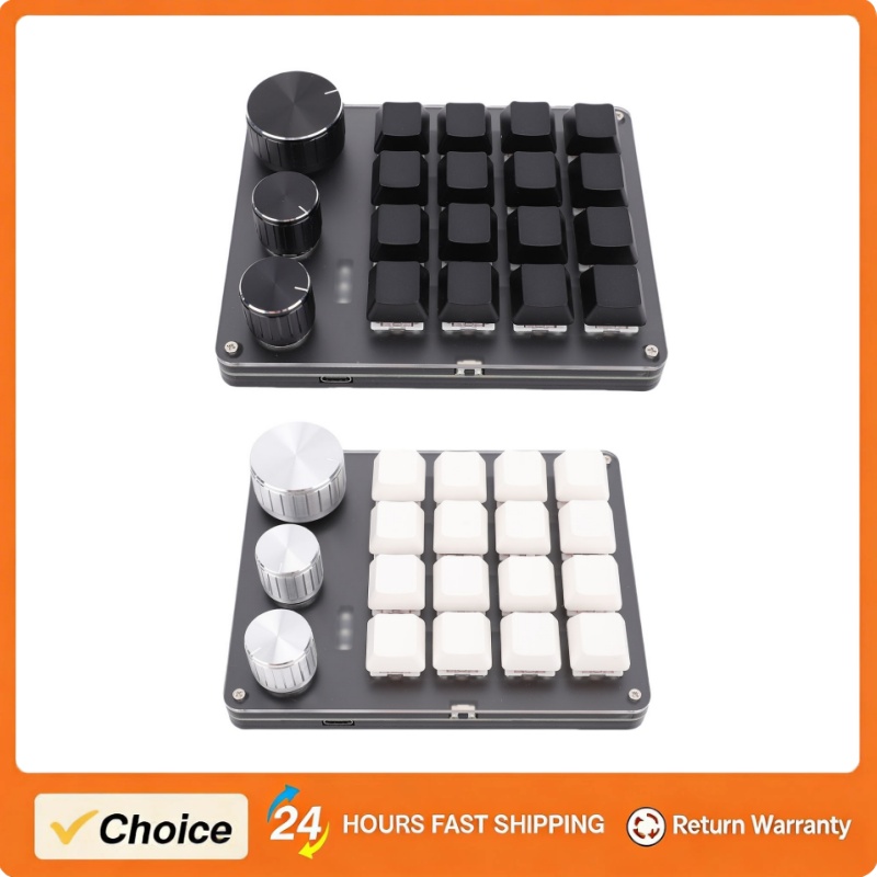 Gaming Keyboard Bluetooth - Teclado Mecánico Personalizable de 16 Teclas