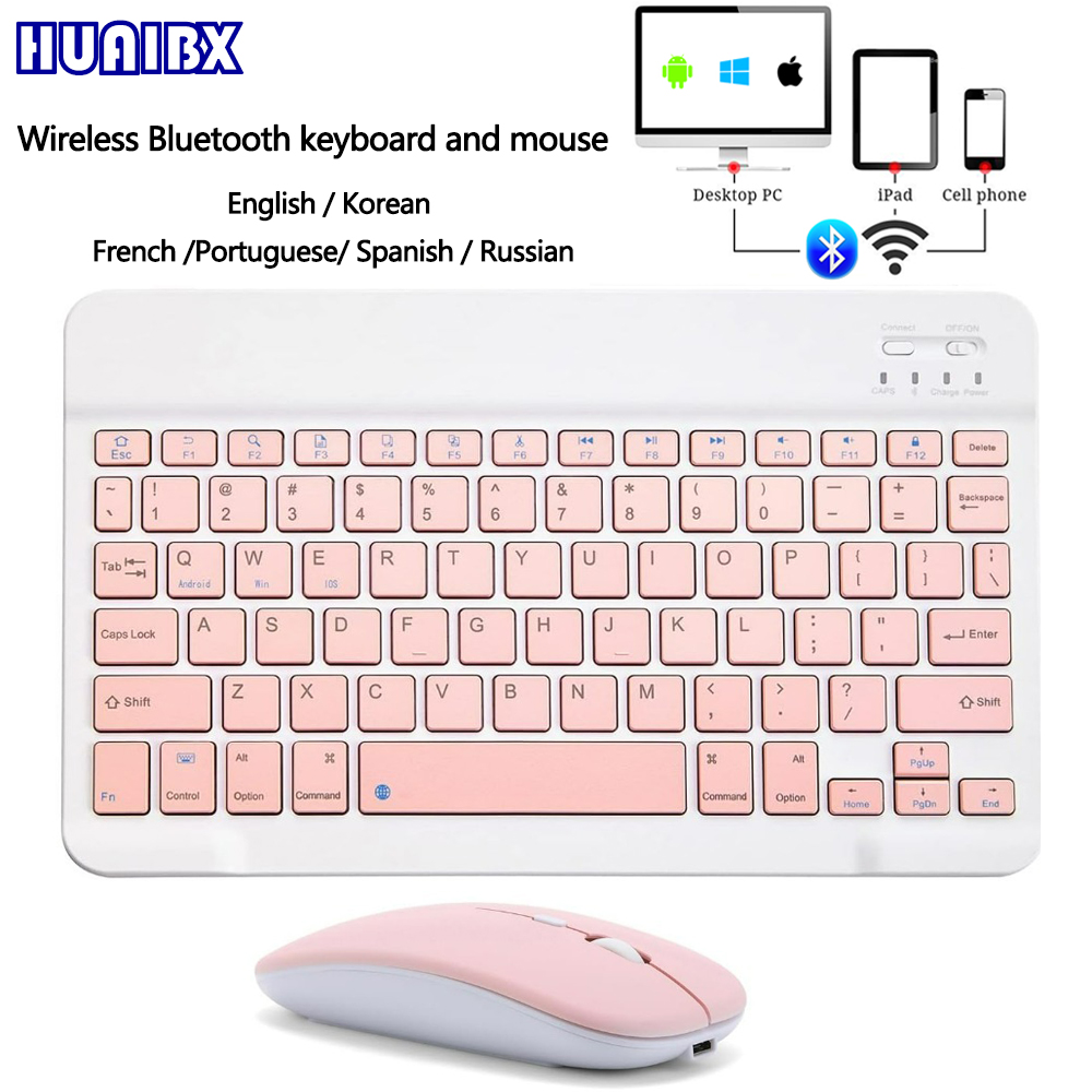 Gaming Keyboard And Mouse Wireless - Mini teclado inalámbrico con Bluetooth de