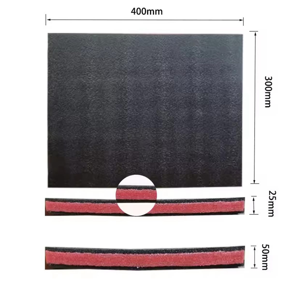 Polyurethane Foam Sheet - Espuma para caja de herramientas, hojas