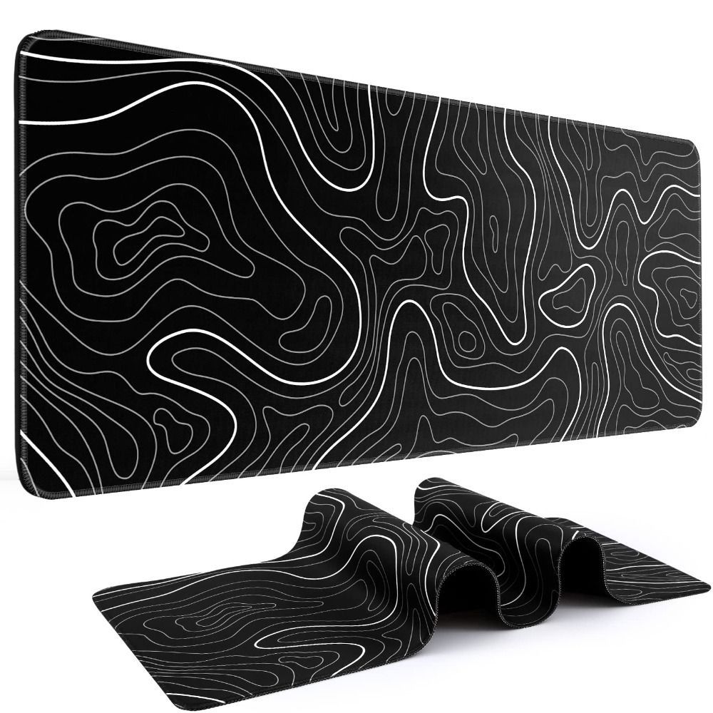 Gaming Keyboard And Mouse Pad - Alfombrilla de Ratón Profesional para Juegos