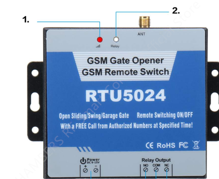 Switch Opener Tool - RTU5024 GSM abridor de puerta interruptor