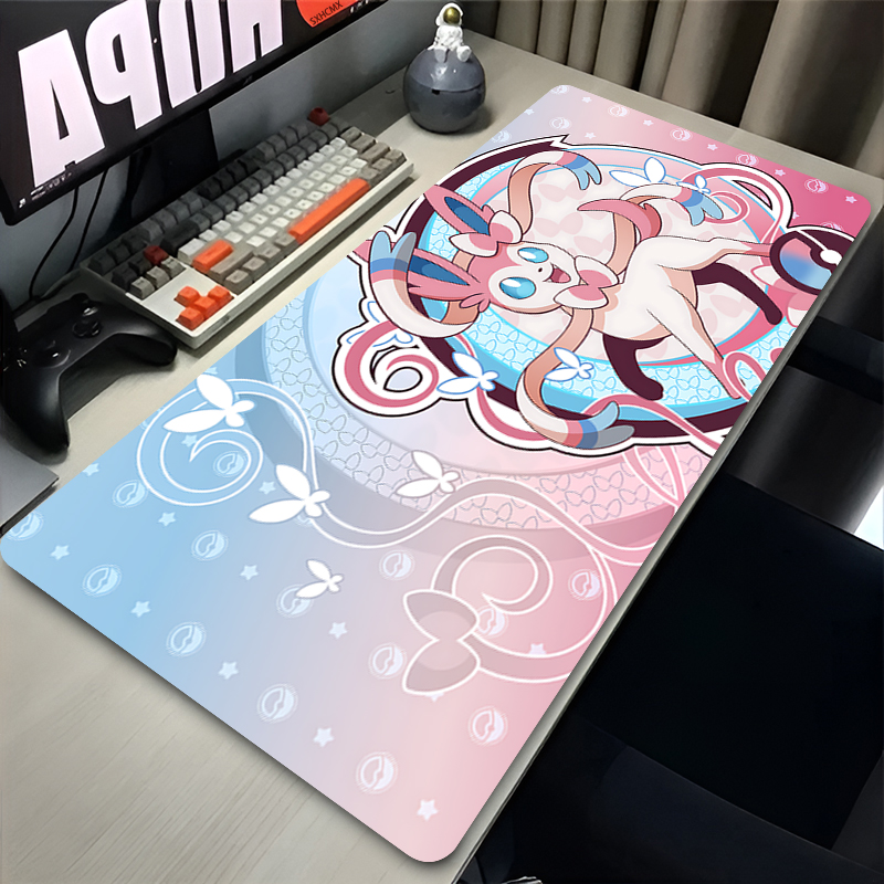 Gaming Keyboard Easy To Clean - Alfombrilla de ratón grande rosa, bonita,