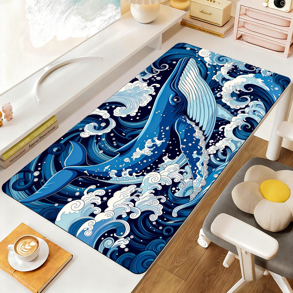 Gaming Keyboard Blue - Alfombrilla de ratón Blue Whale and