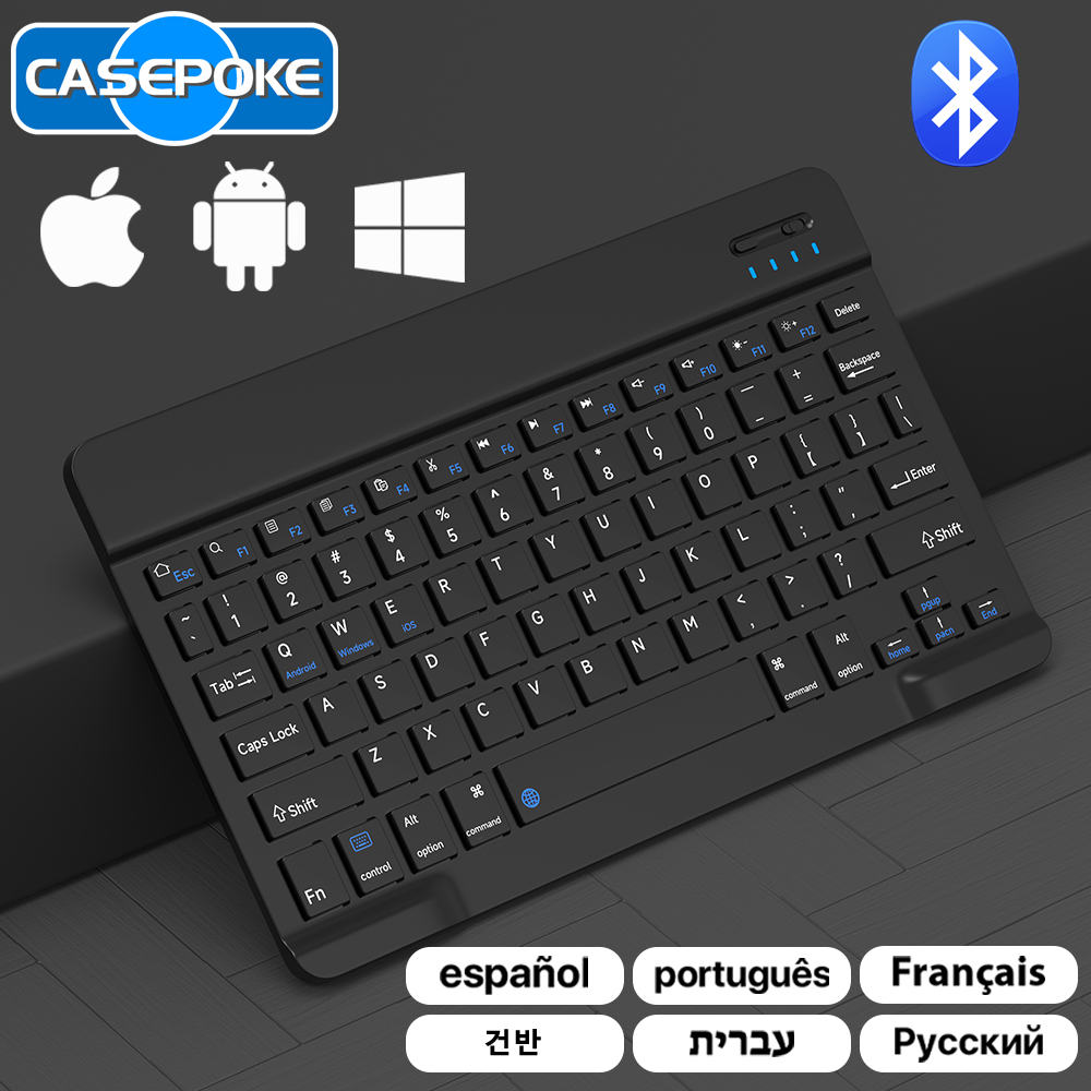 Gaming Keyboard And Mouse Wireless - CASEPOKE para iPad Xiaomi Samsung Huawei
