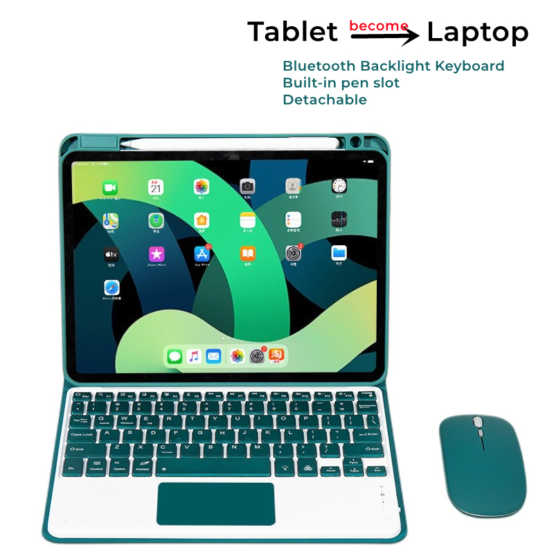 Funda con Teclado Retroilumina - Gaming Keyboard And Mouse Wireless reseña y precio