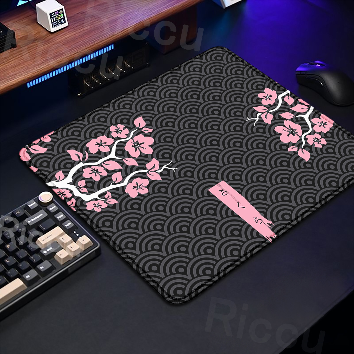 Alfombrilla de mesa Sakura púr - Gaming Keyboard Brand reseña y precio
