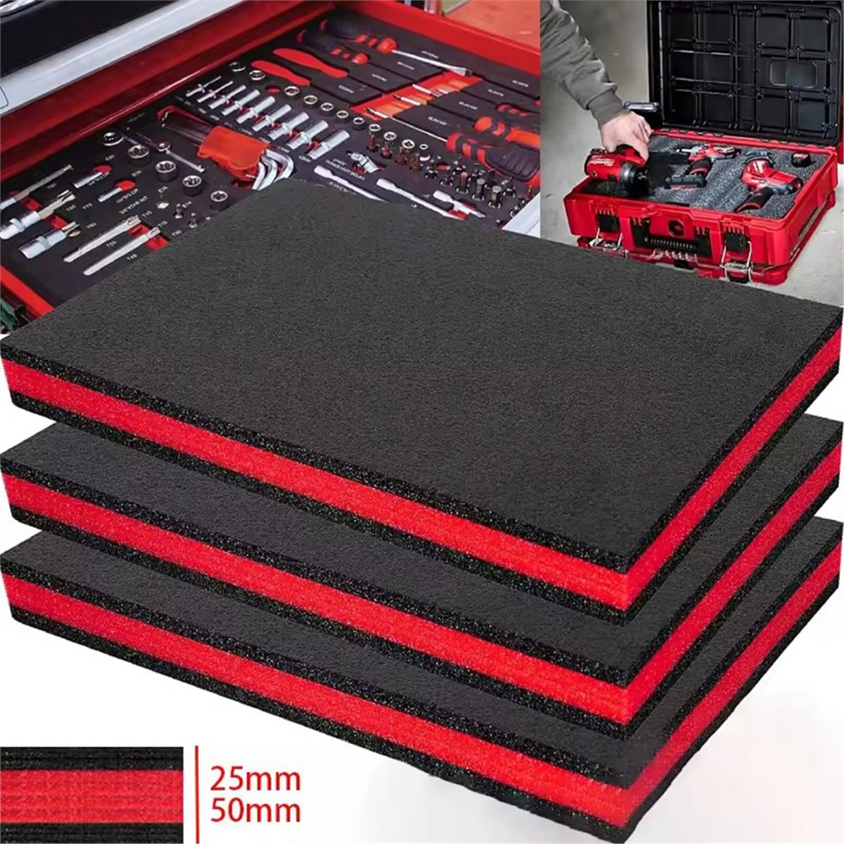 Espuma para caja de herramient - Polyurethane Foam Sheet reseña y precio