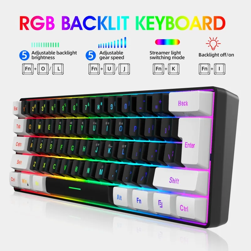 Kit de Teclado y Ratón para Ju - Gaming Keyboard And Mouse Wireless reseña y precio