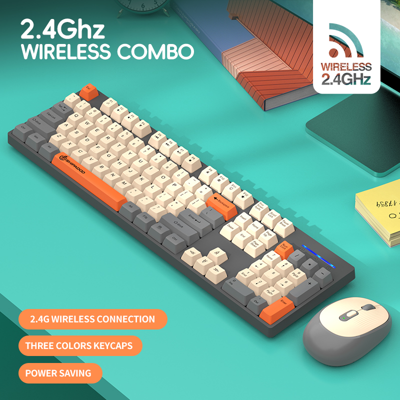 Combo de Teclado y Ratón Inalá - Gaming Keyboard Mouse Wireless reseña y precio