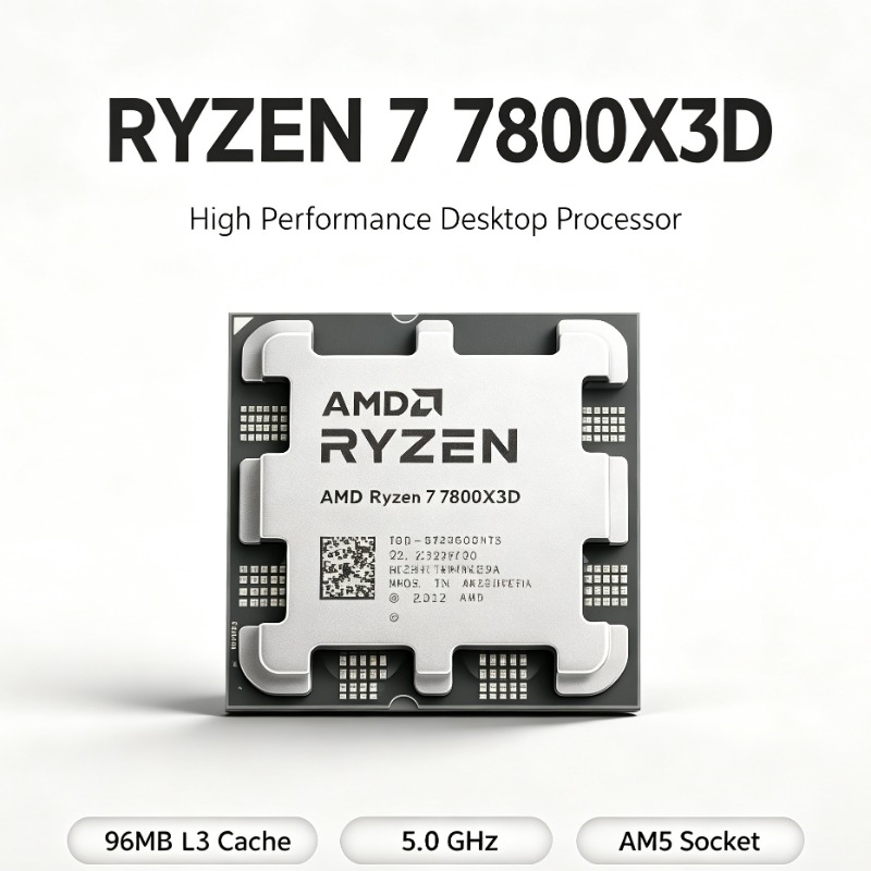 CPU para juegos Ryzen 7 7800X3 - Amd Cpu Ryzen 7 reseña y precio