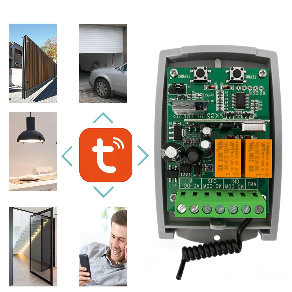 Tuya WIFI abridor de puerta de - Switch Opener Tool reseña y precio