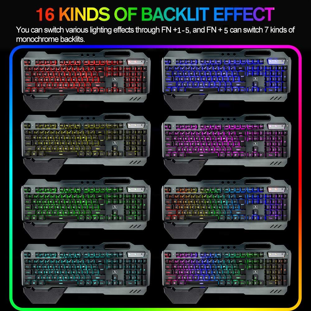 Combo de teclado y ratón inalá - Gaming Keyboard And Mouse Wireless reseña y precio