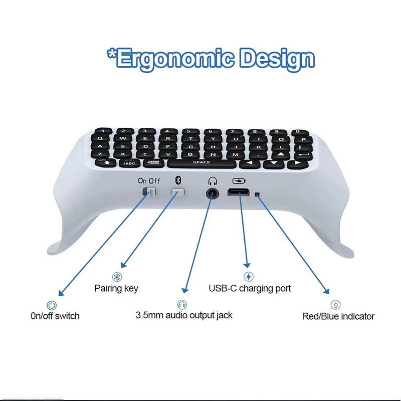 Teclado inalámbrico Bluetooth  - Gaming Keyboard Bluetooth reseña y precio