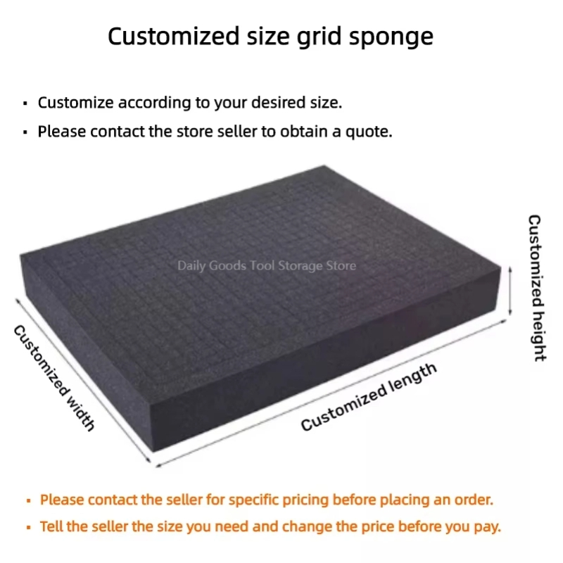 Caja de herramientas precortad - Polyurethane Foam Sheet reseña y precio