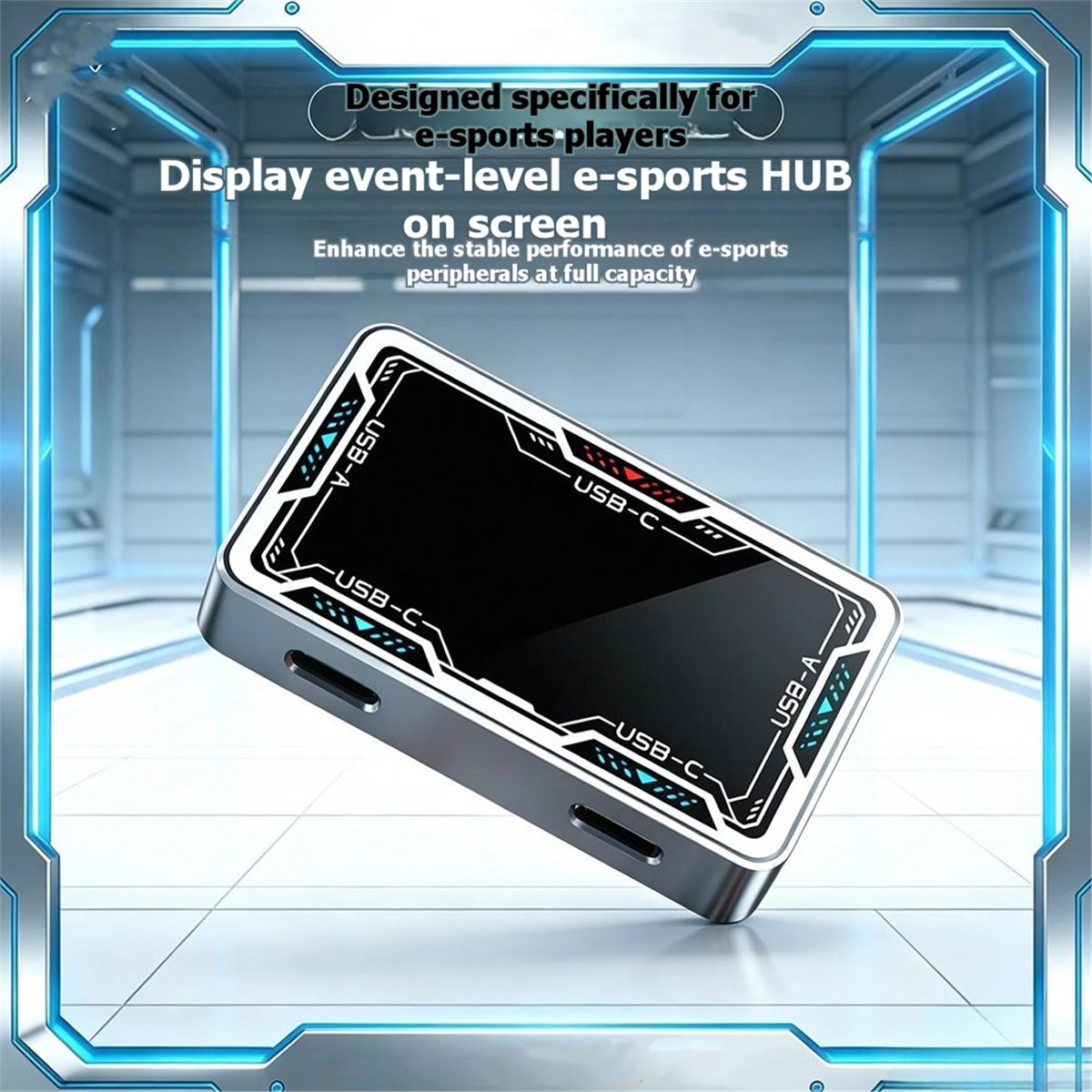 Hub USB A85P para Juegos, 8K d - Gaming Keyboard Splitter reseña y precio