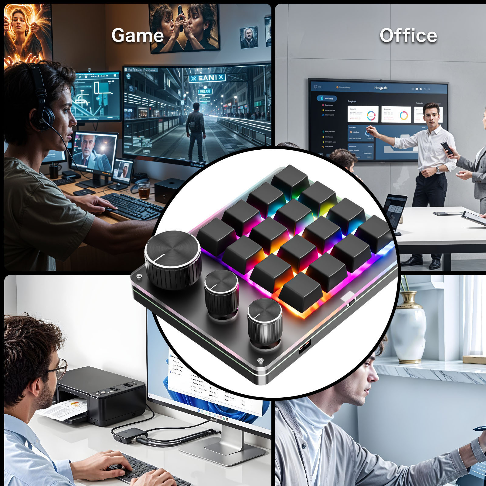 Teclado Mecánico Personalizabl - Gaming Keyboard Bluetooth reseña y precio