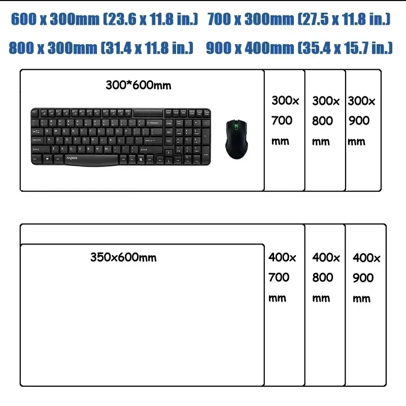 Alfombrilla de Ratón Personali - Gaming Keyboard And Mouse Pad reseña y precio