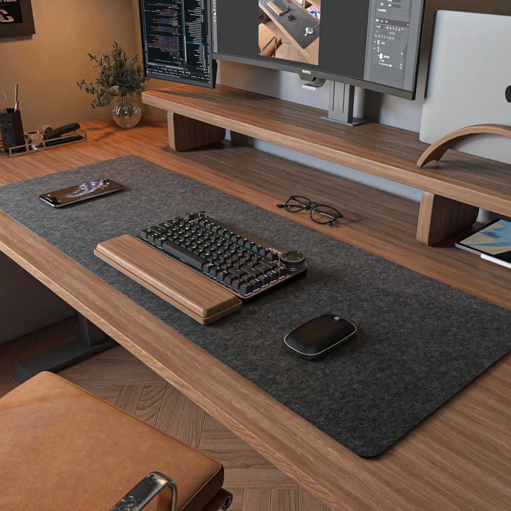 Alfombrilla de fieltro para es - Gaming Keyboard And Mouse Pad reseña y precio