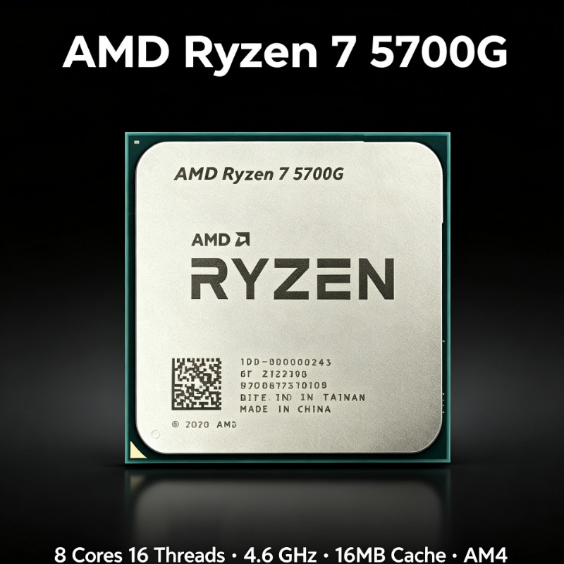 CPU AMD Ryzen 7 5700G, Socket  - Amd Cpu Ryzen 7 reseña y precio