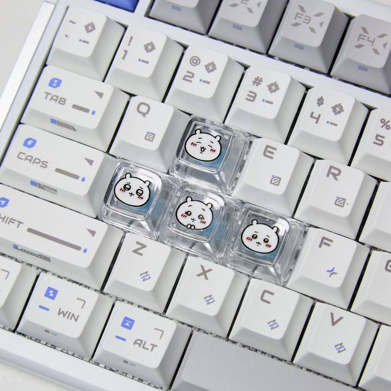 Chiikawa, 4 piezas de teclas p - Gaming Keyboard Brands reseña y precio
