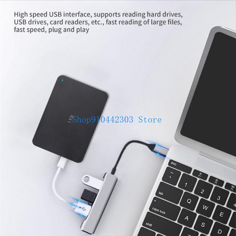 652F USB C/USB Hub Divisor USB - Gaming Keyboard Splitter reseña y precio