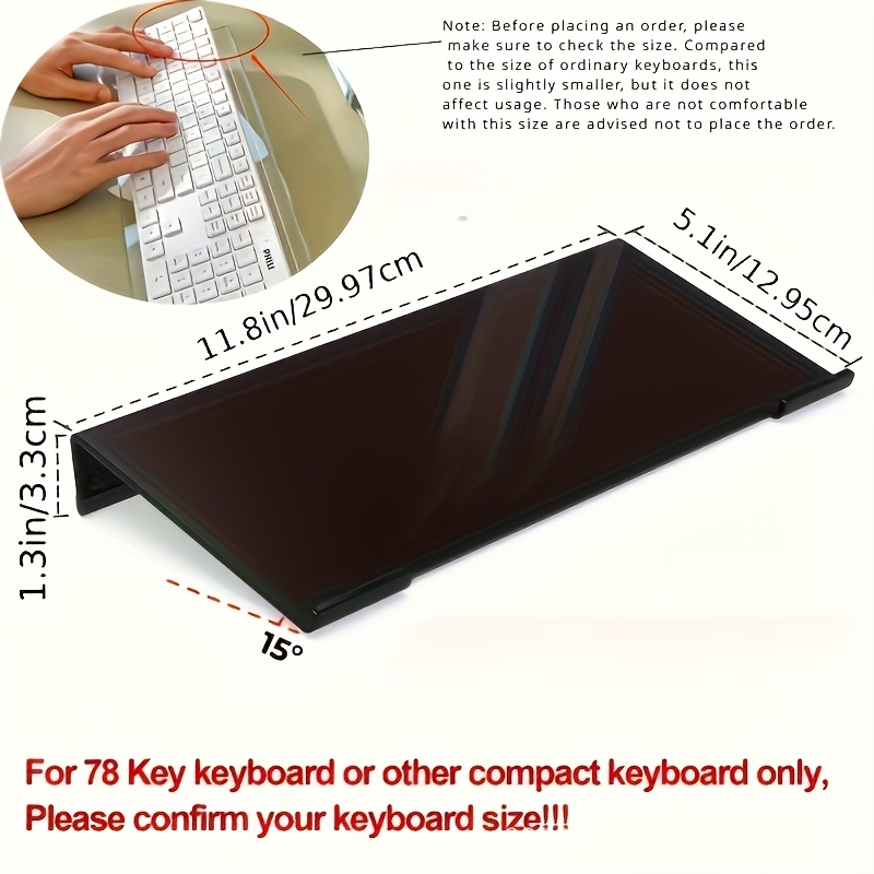 Soporte para teclado acrílico, - Gaming Keyboard Brand reseña y precio