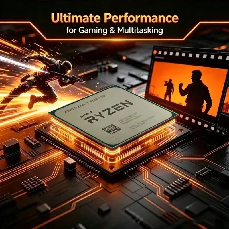 AMD Ryzen 7 5700X3D en Oferta, - Amd Cpu Ryzen 7 reseña y precio