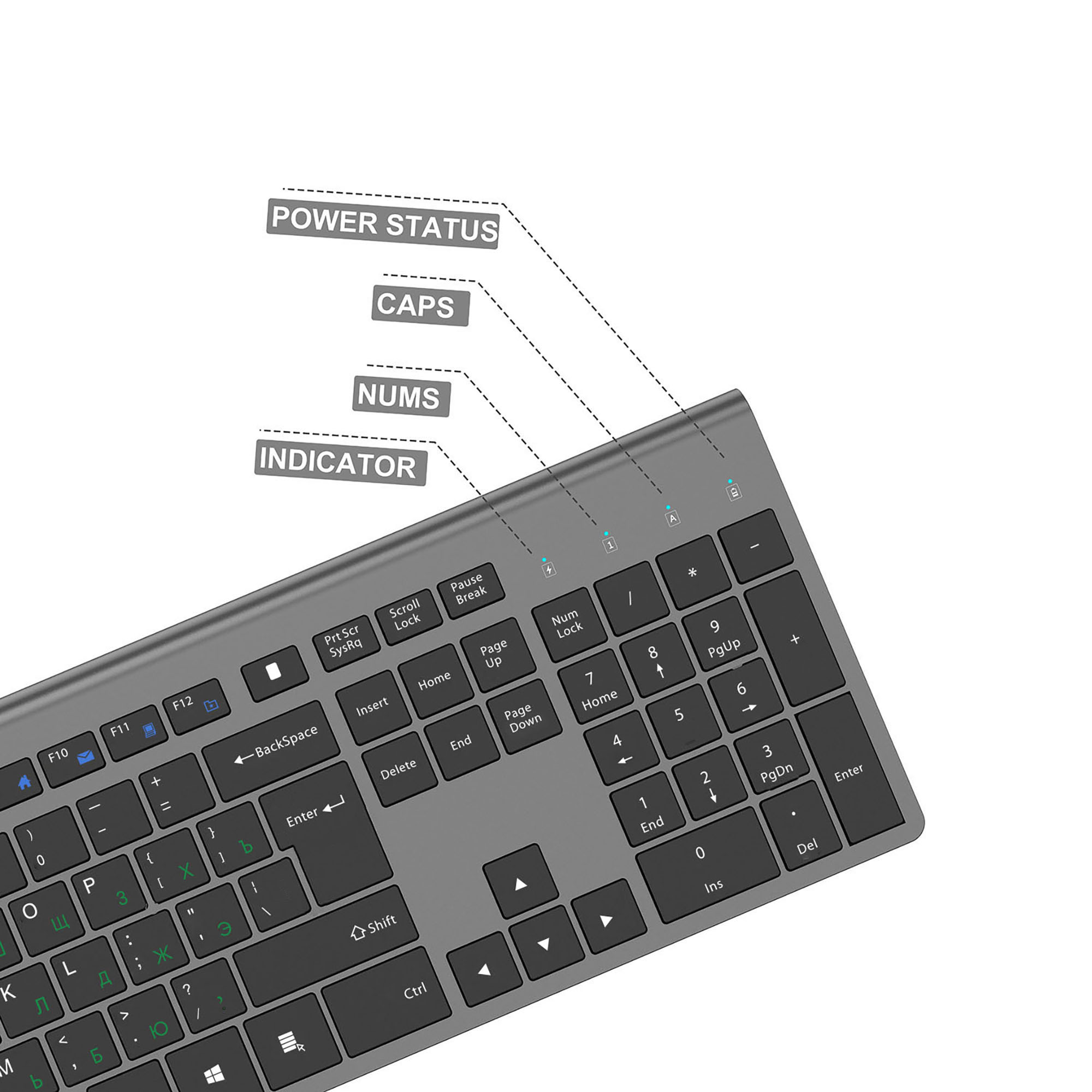 Juego de teclado y ratón inalá - Gaming Keyboard And Mouse Wireless reseña y precio