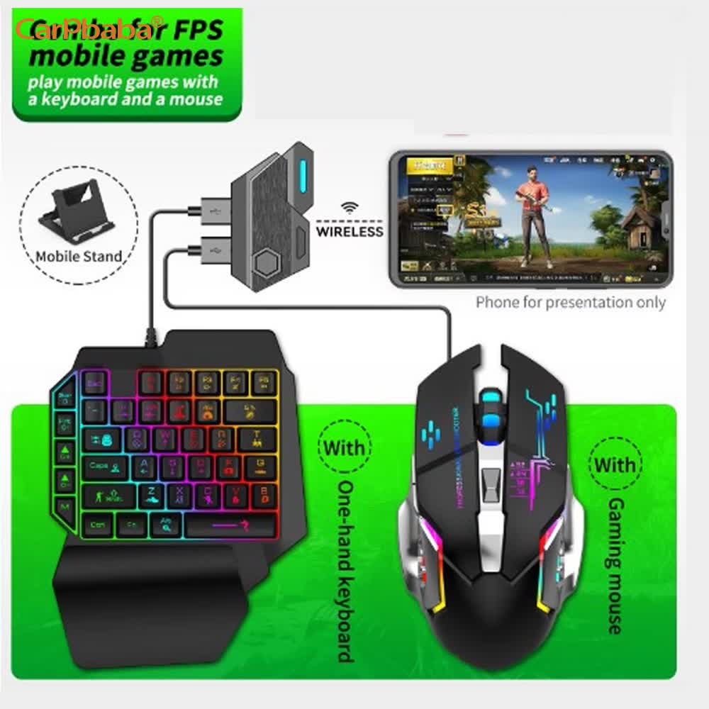 Convertidor de Teclado y Ratón - Gaming Keyboard And Mouse Mobile reseña y precio