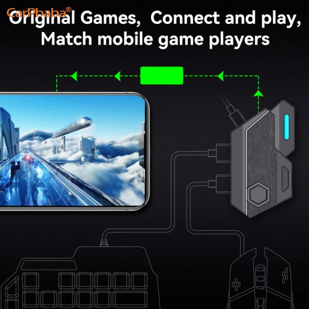Convertidor de Teclado y Ratón - Gaming Keyboard And Mouse Mobile reseña y precio