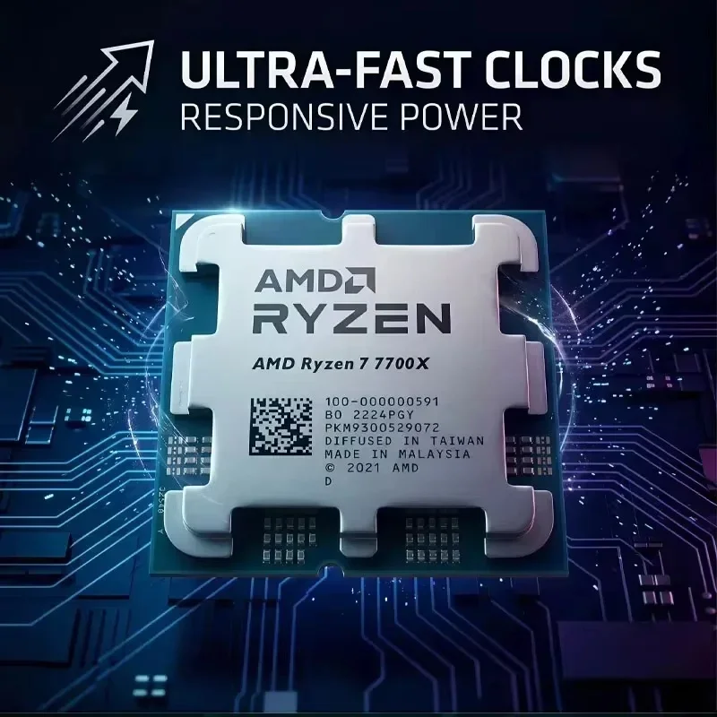 CPU para Juegos AMD Ryzen 7 77 - Amd Cpu Ryzen 7 reseña y precio