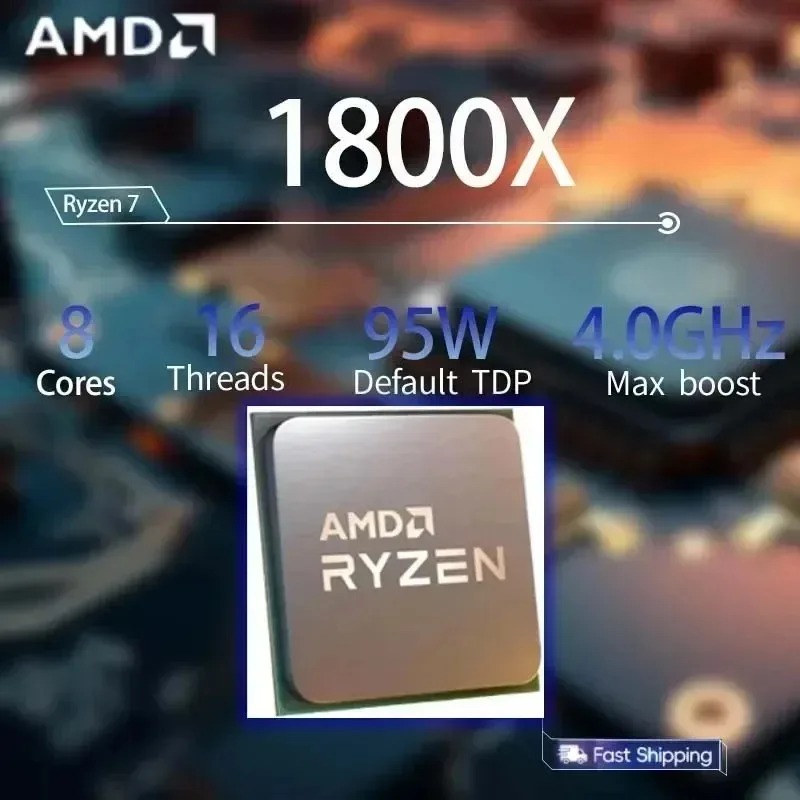 Procesador AMD Ryzen 7 1800X 1 - Amd Cpu Ryzen 7 reseña y precio