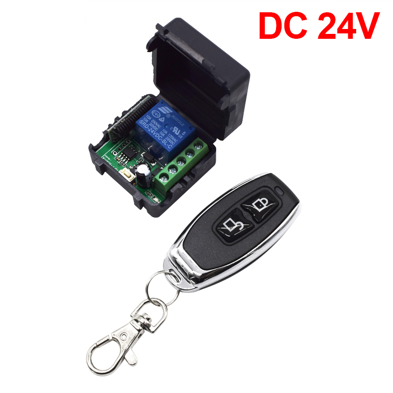 433 MHz DC 12V 24V 1 canal Rel - Switch Opener Tool reseña y precio