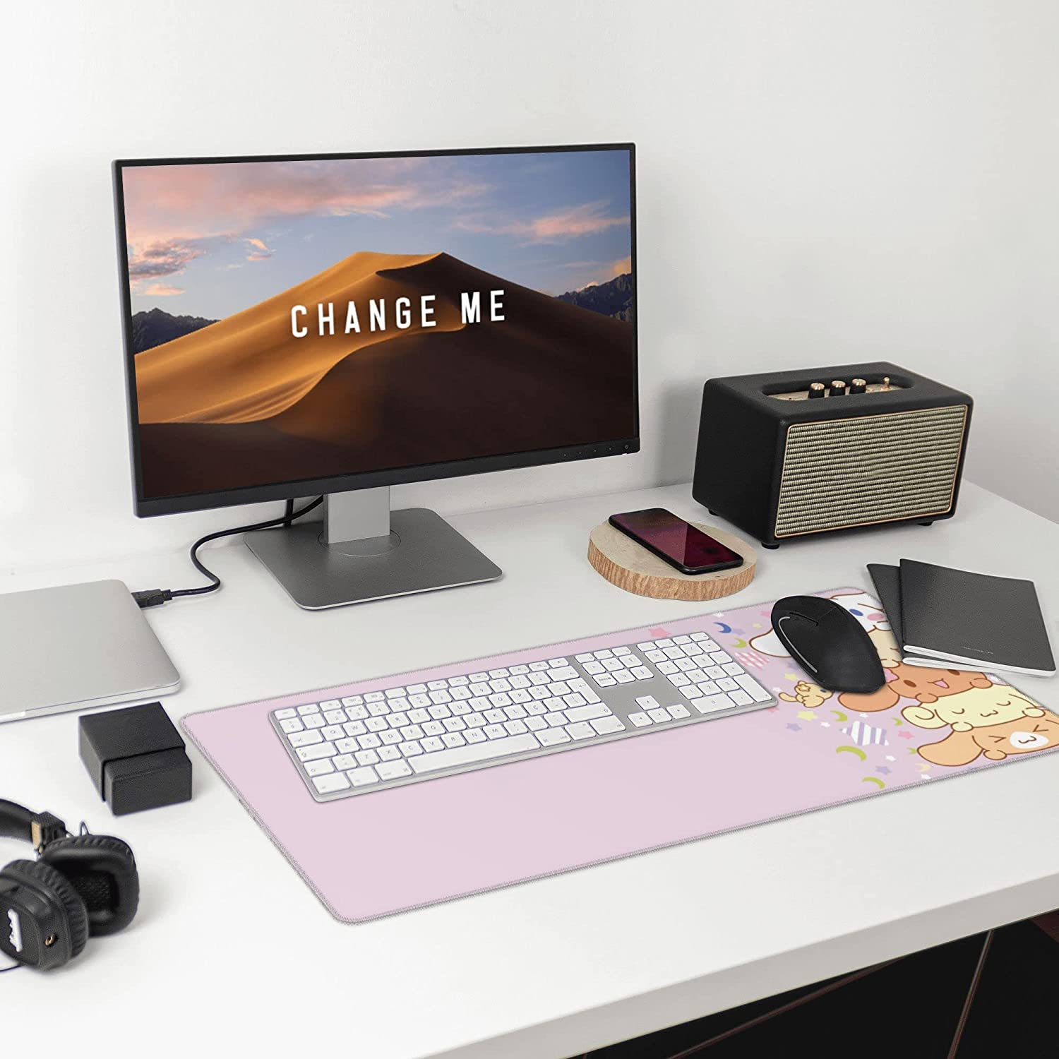 Alfombrillas de ratón Kawaii c - Gaming Keyboard And Mouse Pad reseña y precio