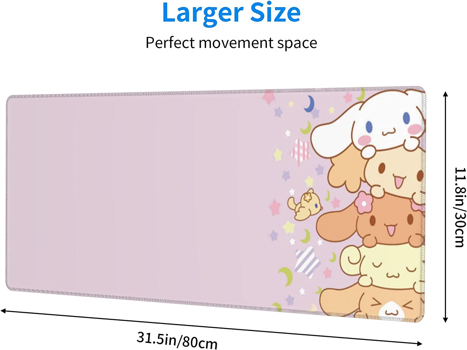 Alfombrillas de ratón Kawaii c - Gaming Keyboard And Mouse Pad reseña y precio
